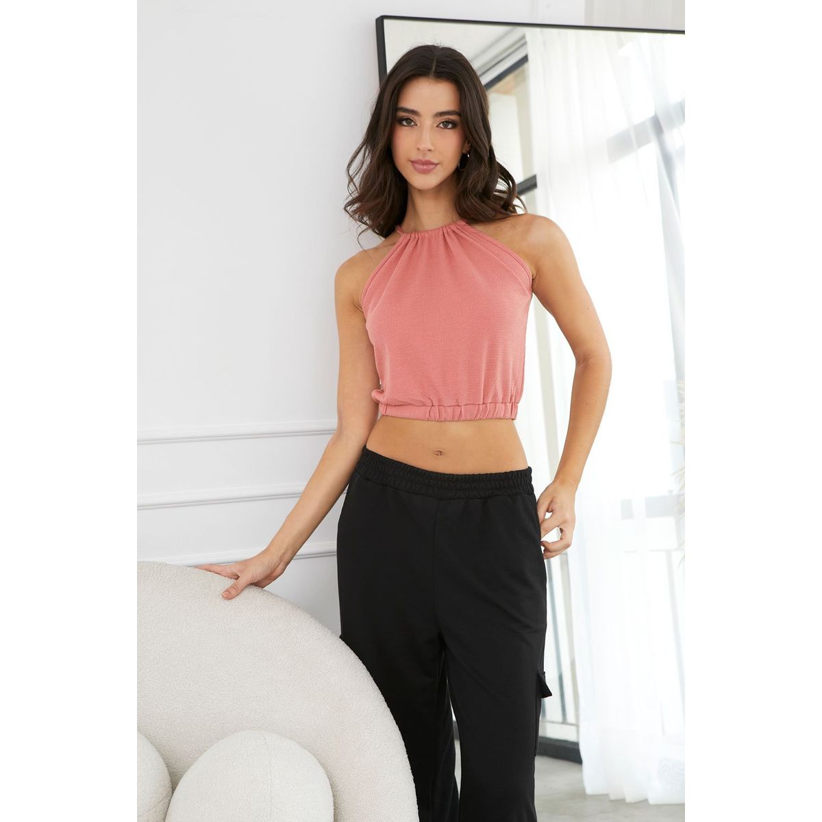 KONING - Top Wafer para Mujer