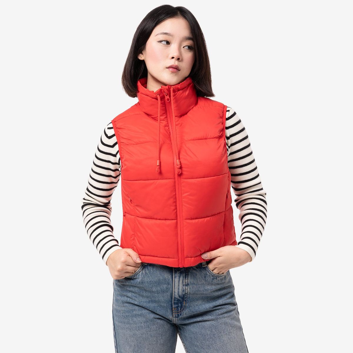 SQUEEZE - Chaleco Sintetica Mujer Jhenmy Squeeze