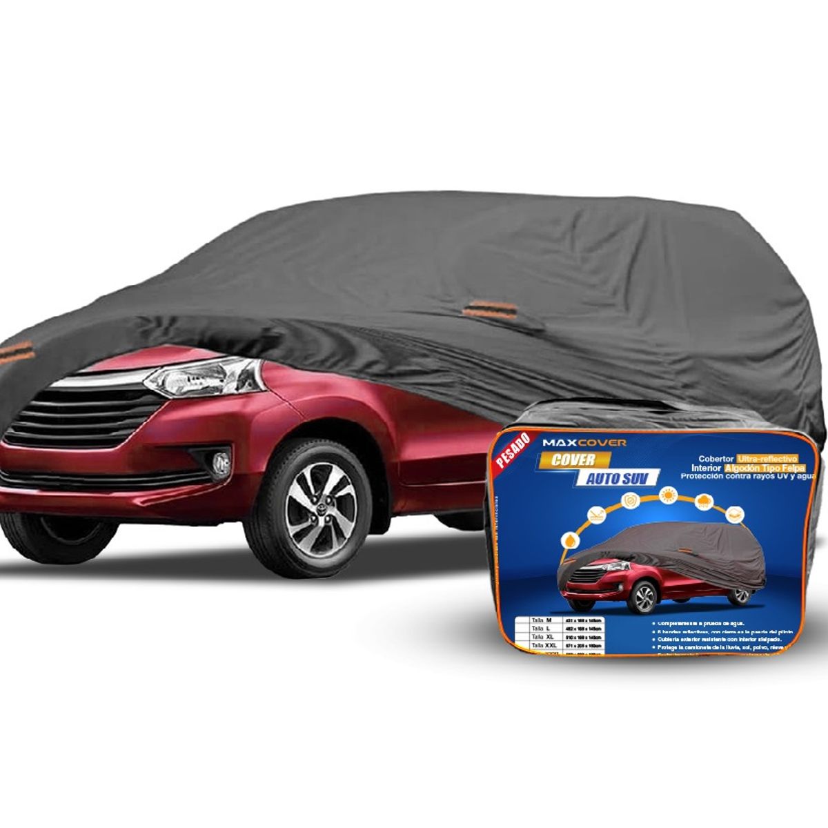 GENERICO - Cobertor Funda Gruesa 300 gr Auto SUV Talla XXL