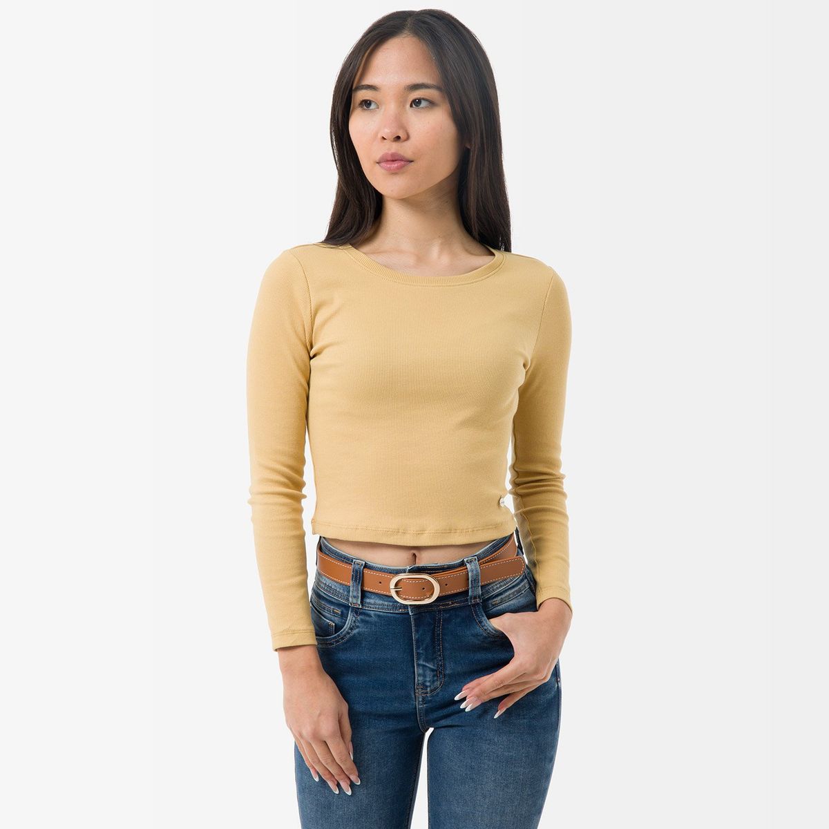 SQUEEZE - Cropp Rib Lycrado Mujer Frydey Squeeze