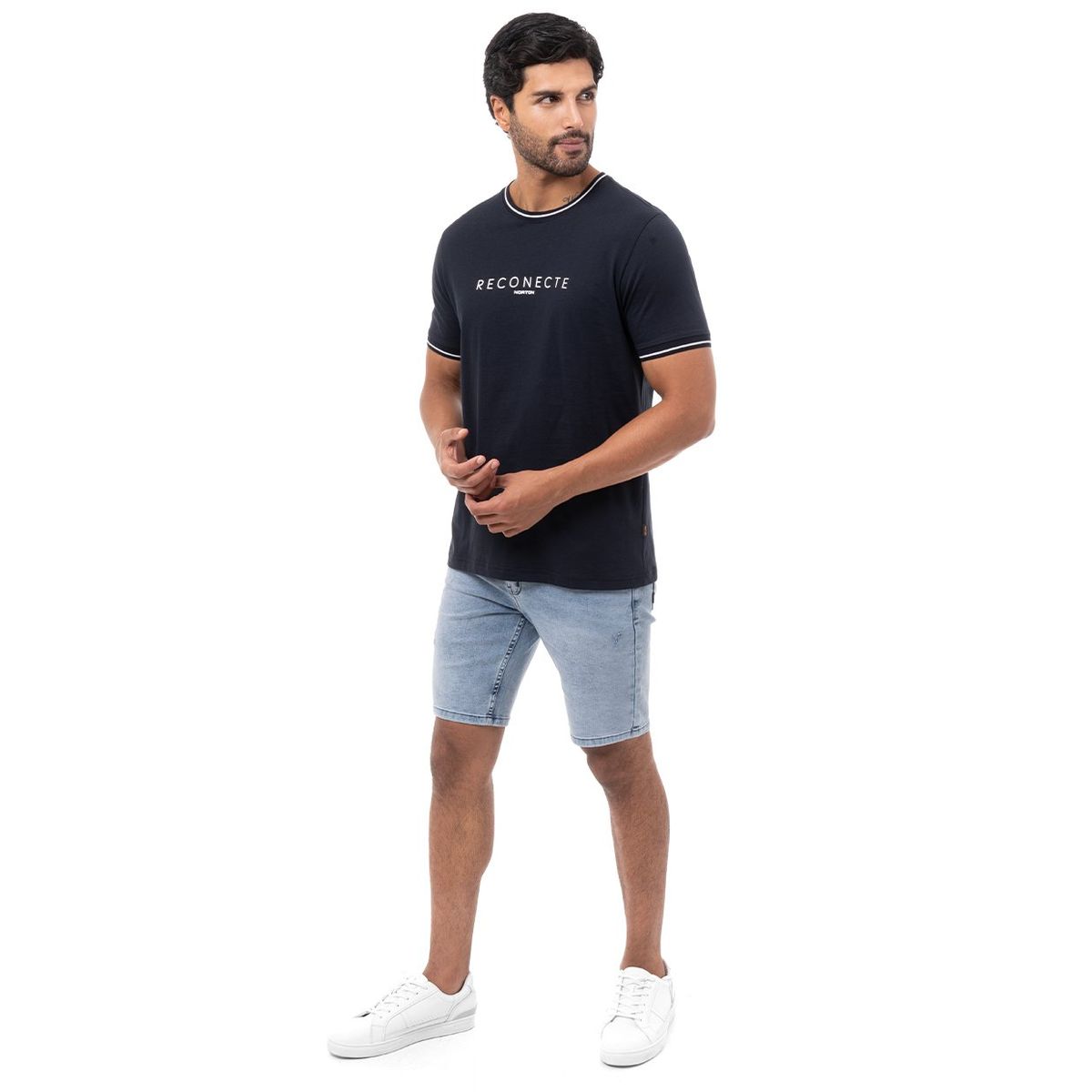 NORTON - Bermuda Denim Stretch Hombre Roan Norton