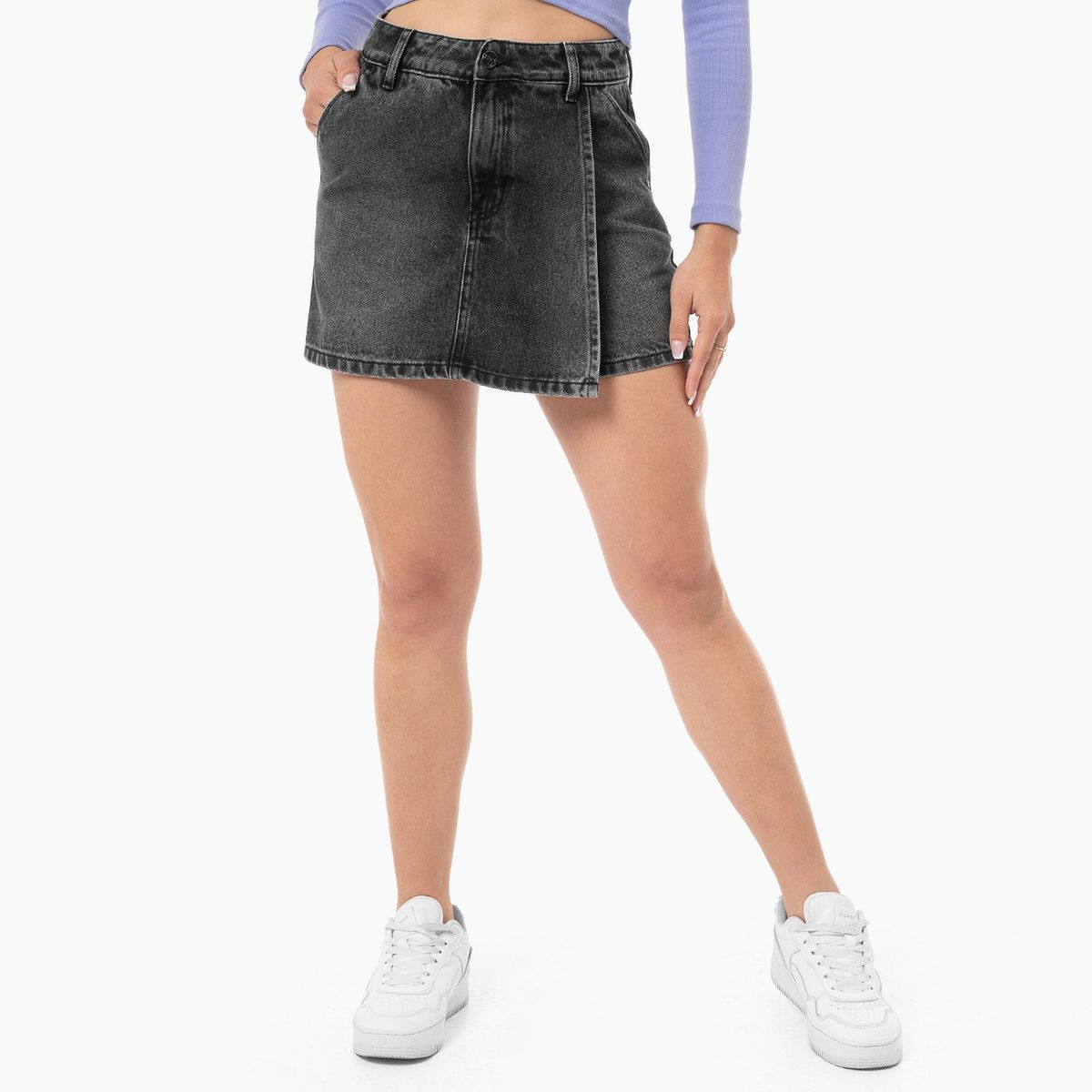 GZUCK - Mini Shor Denim Mujer Hazana Gzuck