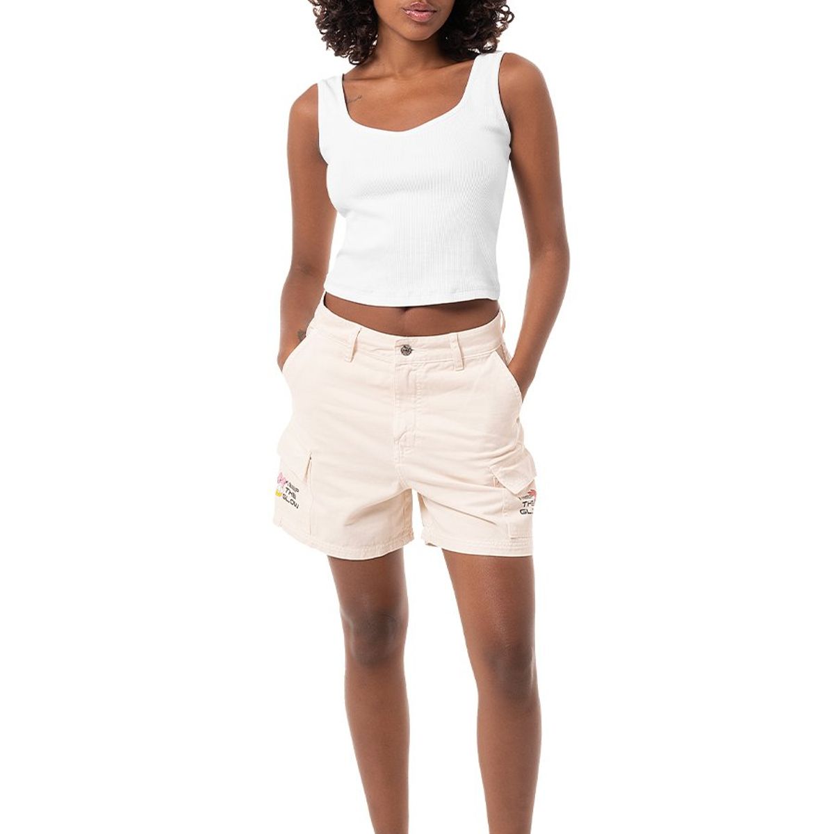 SQUEEZE - Short Drill Mujer Drew-Disney Squeeze