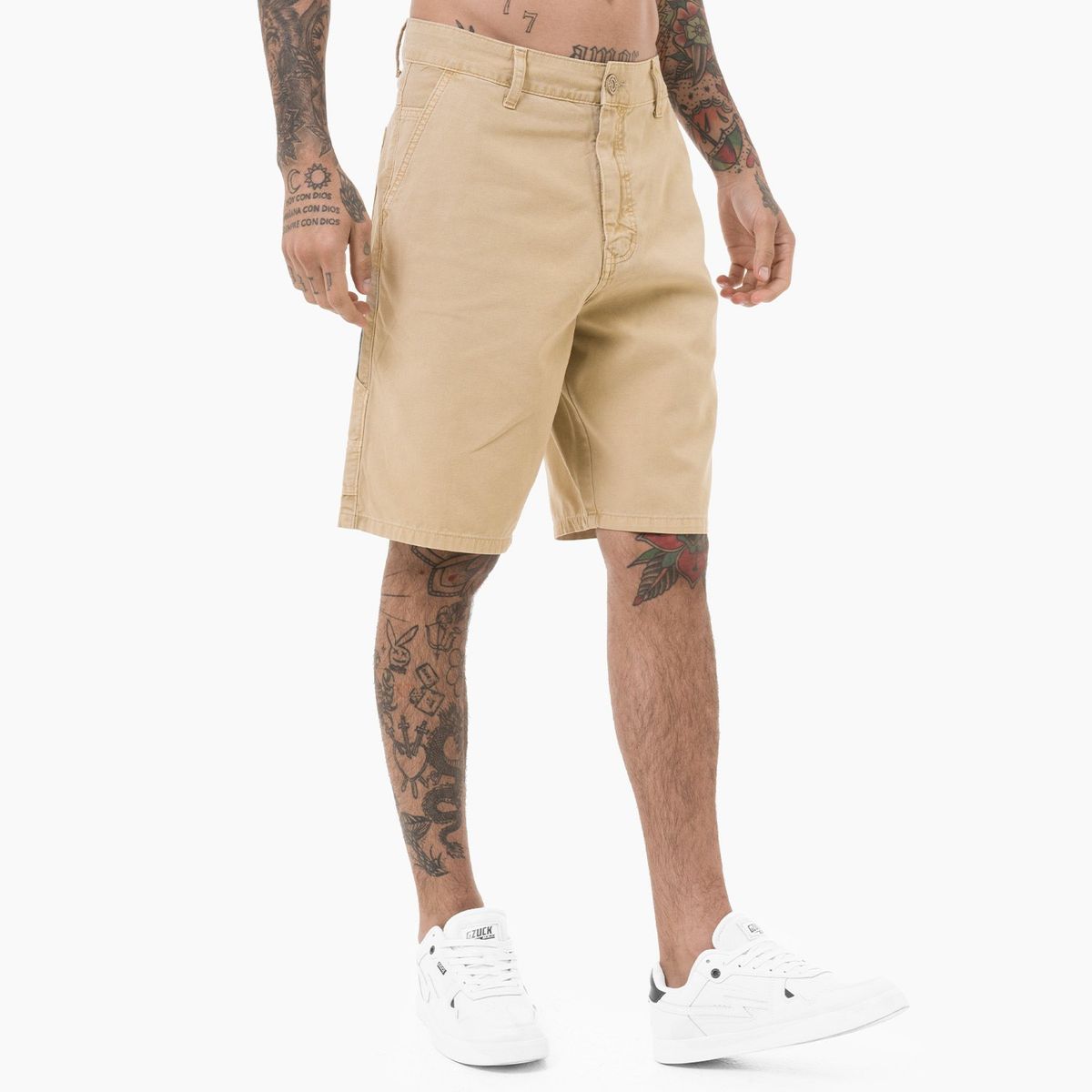 GZUCK - Bermuda Cargo Drill Hombre Canvel Gzuck