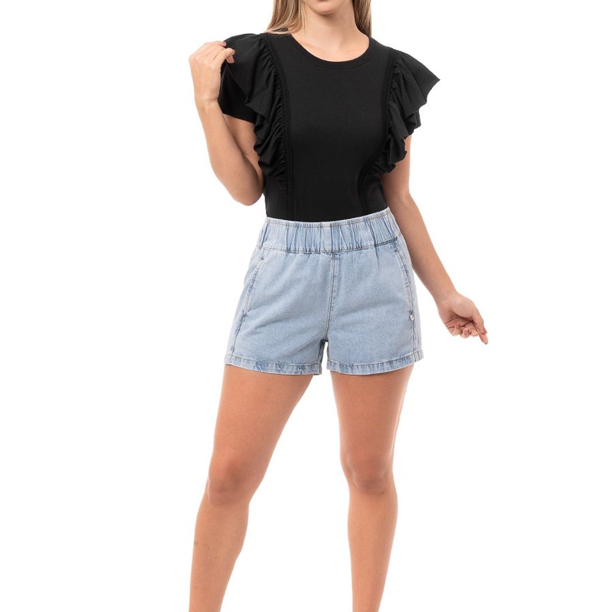 SQUEEZE - Short Denim Mujer Anabelha Squeeze