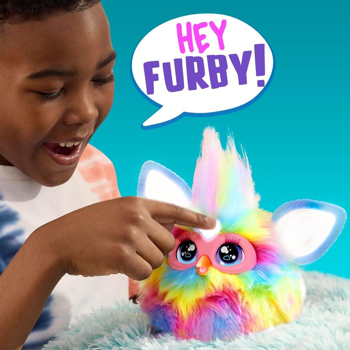 FURBY - Muñeco Interactivo Furby Arcoiris Español