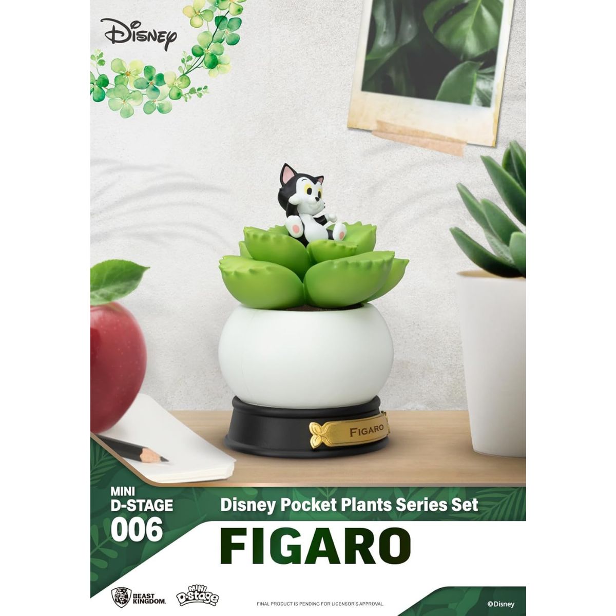 KINGDOM - Figaro Figura - Pocket Plants Mini Diorama - adorno planta