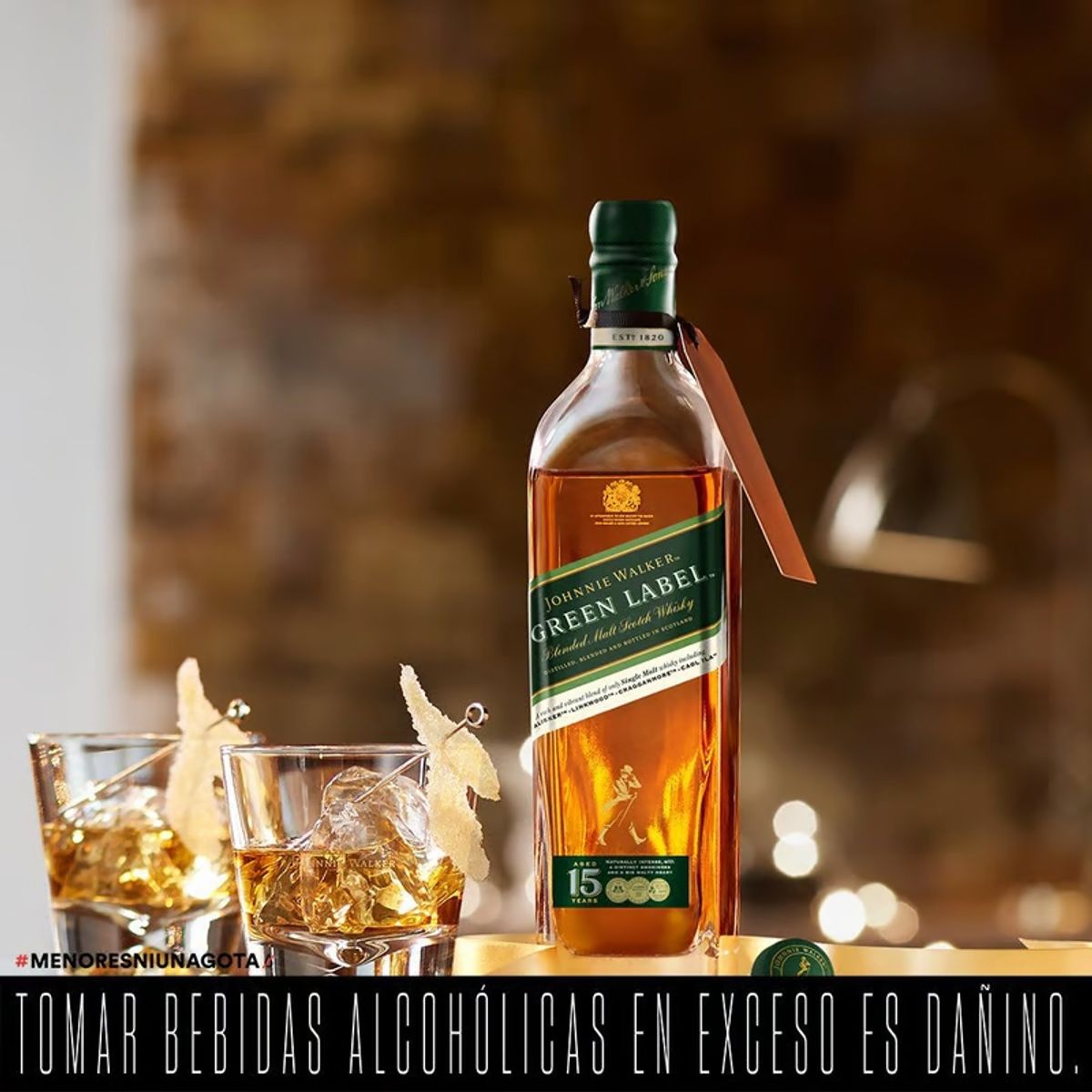 JOHNNIE WALKER - Whisky Johnnie Walker Green Label Reserve 750ml
