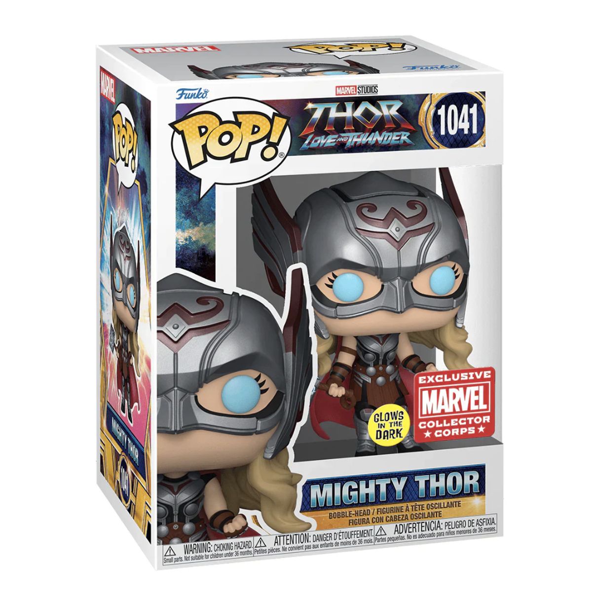 FUNKO - Mighty Thor Glow Funko Pop 1041 Thor Love And Thunder