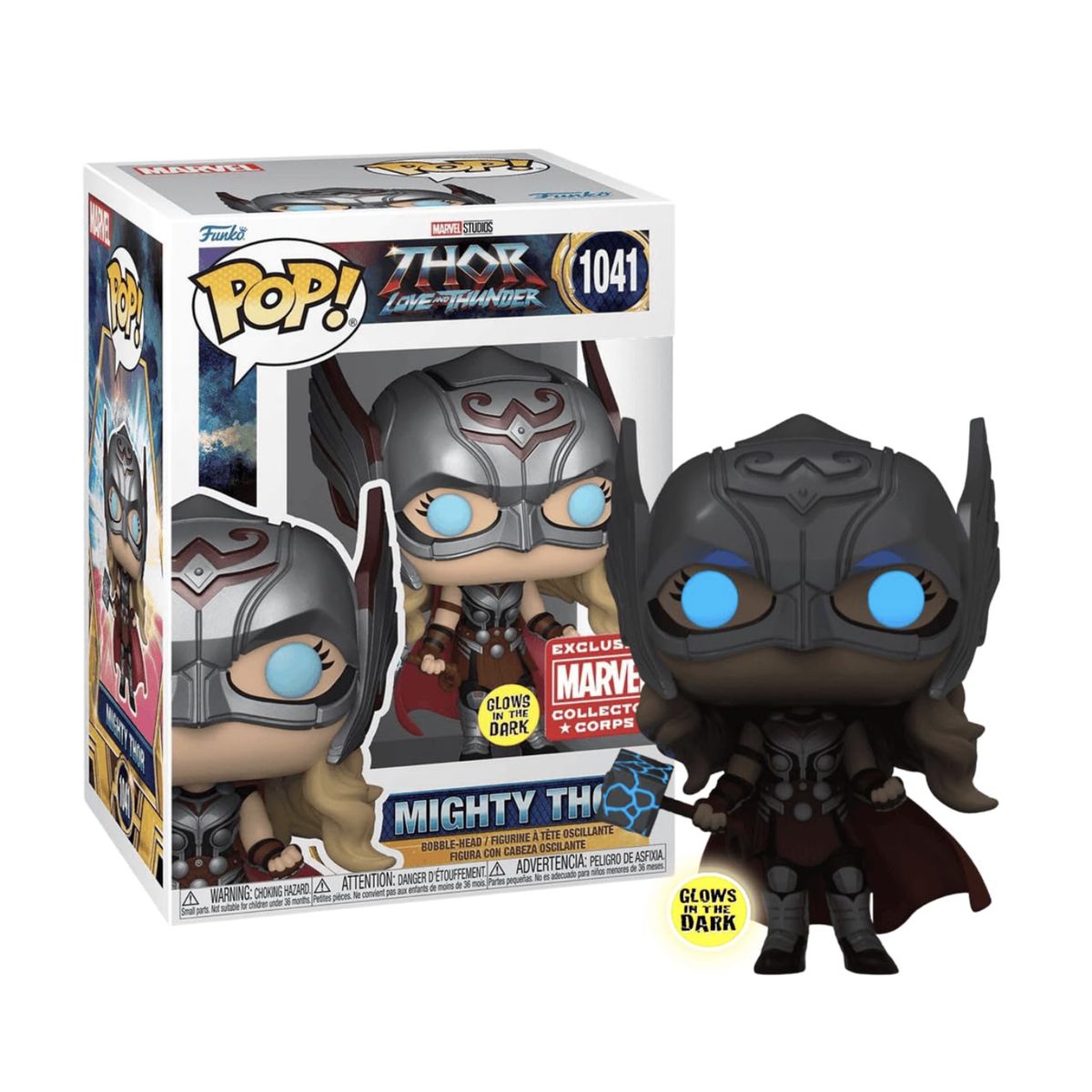 FUNKO - Mighty Thor Glow Funko Pop 1041 Thor Love And Thunder