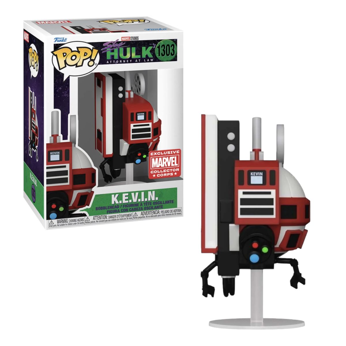 FUNKO - Kevin Funko Pop 1303 She Hulk Marvel Exclusivo