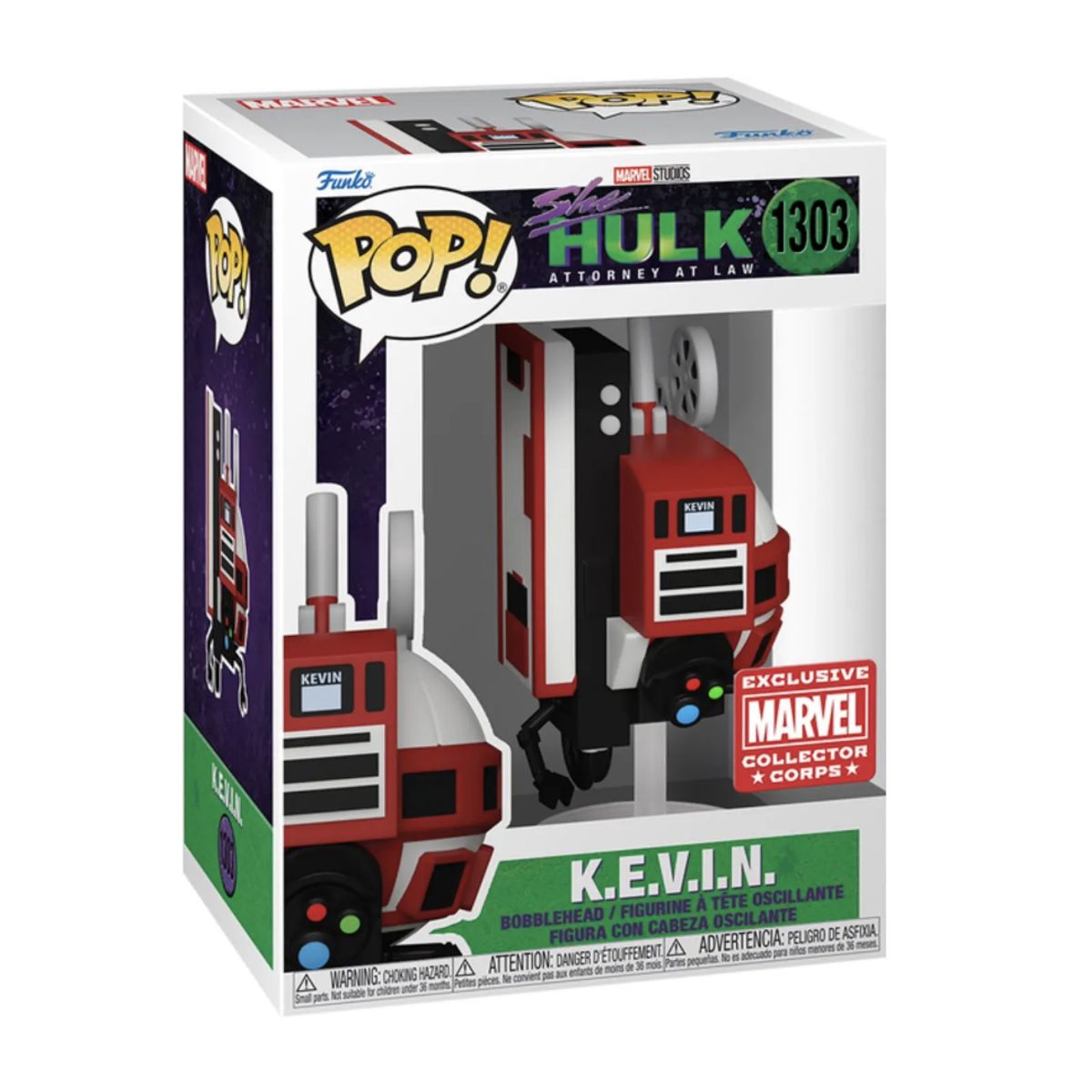 FUNKO - Kevin Funko Pop 1303 She Hulk Marvel Exclusivo