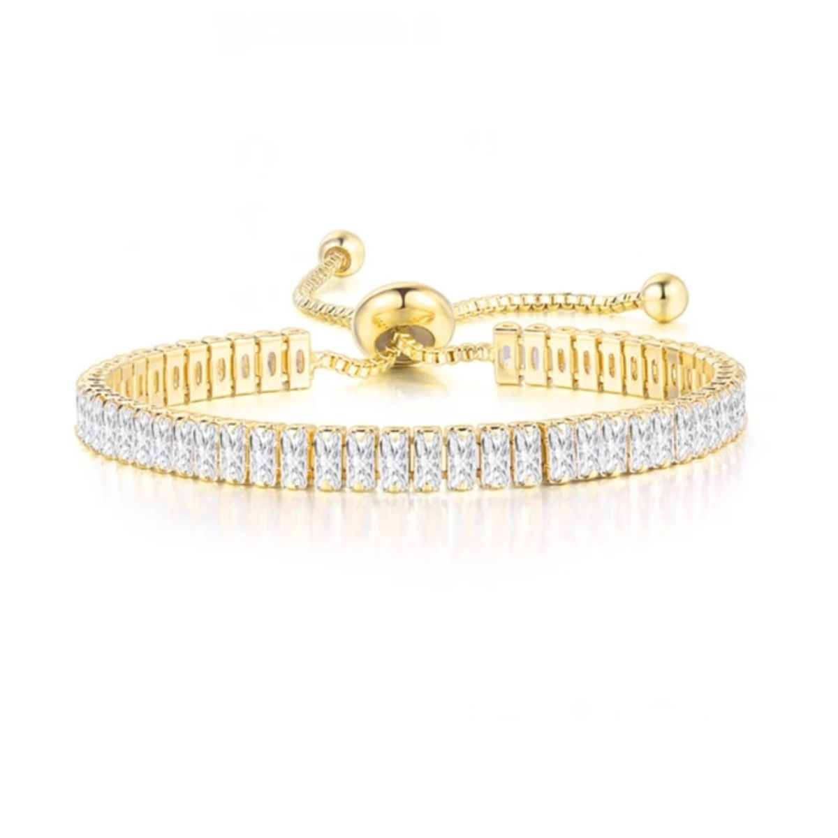 LA TIENDA 88 JOYAS Y ACCESORIOS - La Tienda 88 - Pulsera Brazalete Bañado en Oro de 18k - Amarillo