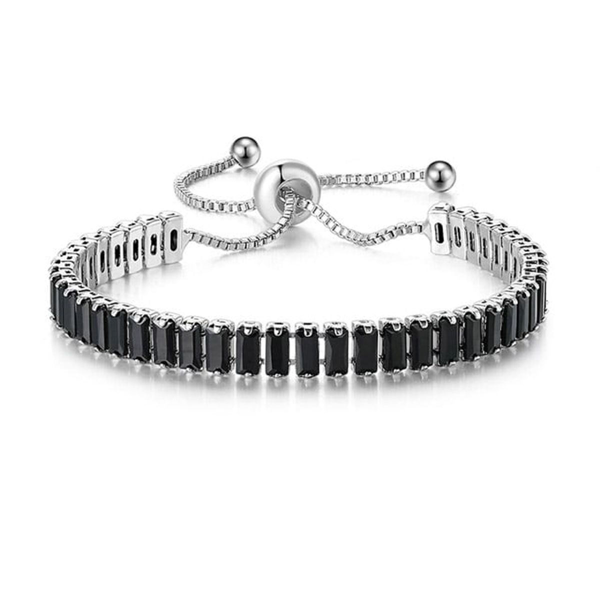 LA TIENDA 88 JOYAS Y ACCESORIOS - La Tienda 88 - Pulsera Brazalete Bañado en Oro de 18k - Negro