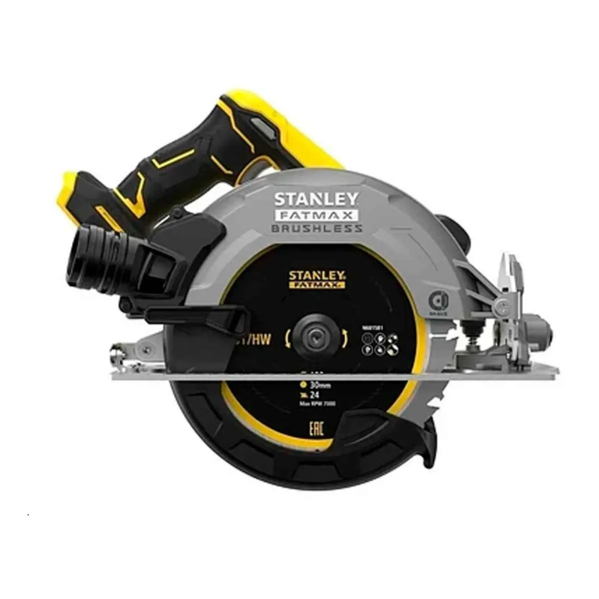 STANLEY - Sierra Circular 7 1/4" 20 V 5000 Rpm Fatmax (Sin Baterías/Sin Cargador) Stanley SBC550-B2