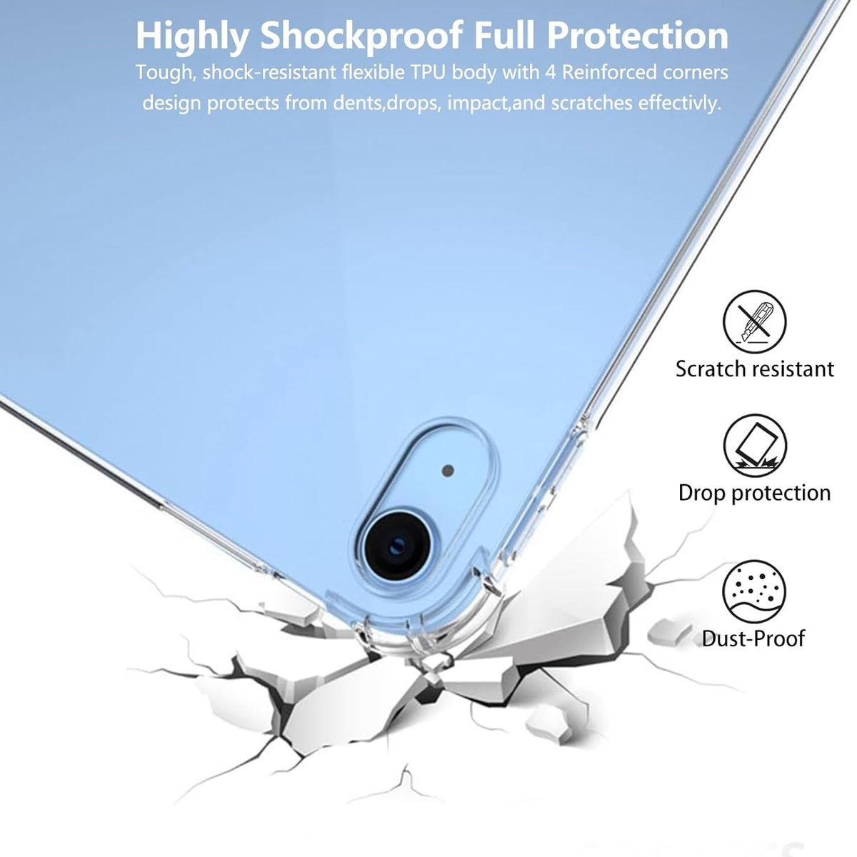 GENERICO - Funda case Protector para TU iPad Air 13 pulgadas M2 (2024)