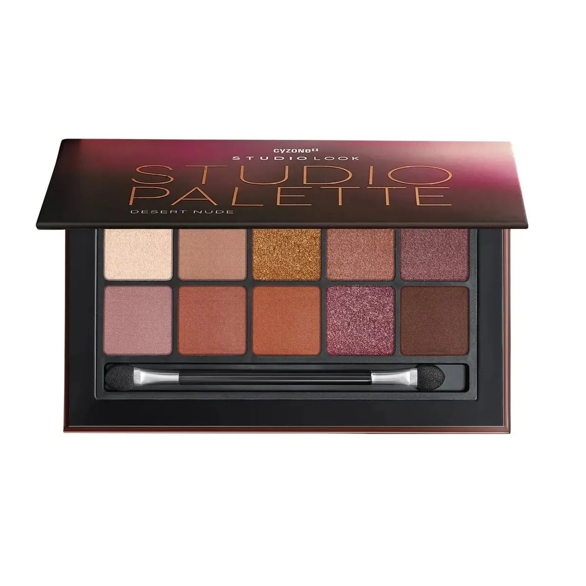 CYZONE - Paleta x 10 sombras Studio Look Desert Nude CYZONE