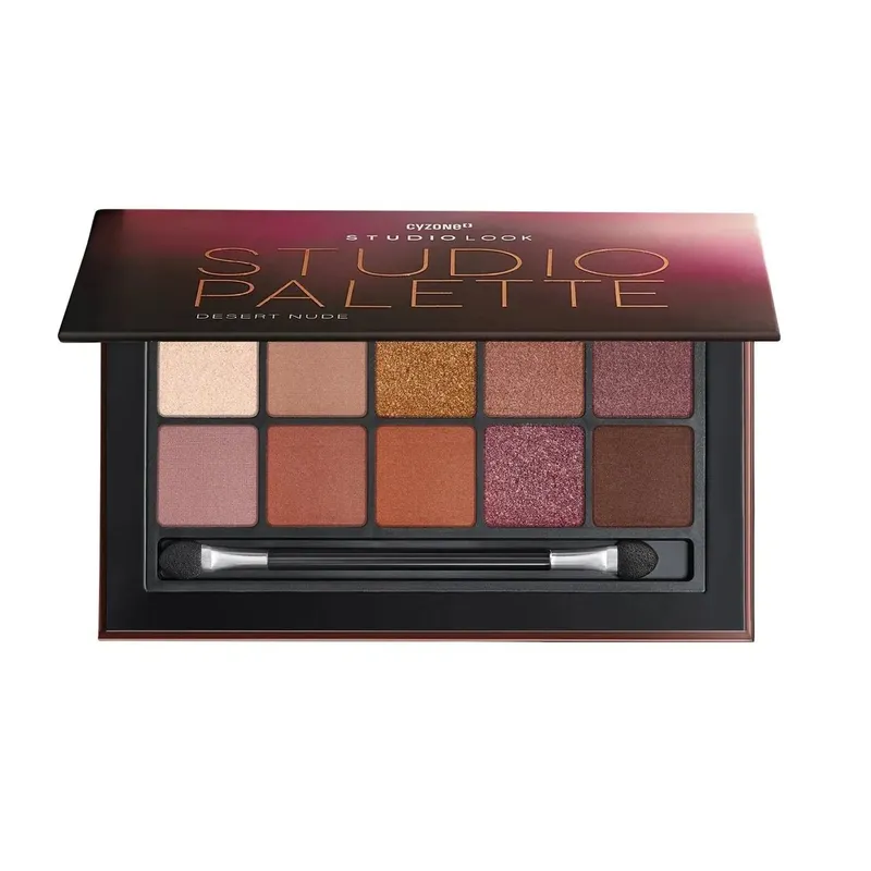 CYZONE - Paleta x 10 sombras Studio Look Desert Nude CYZONE