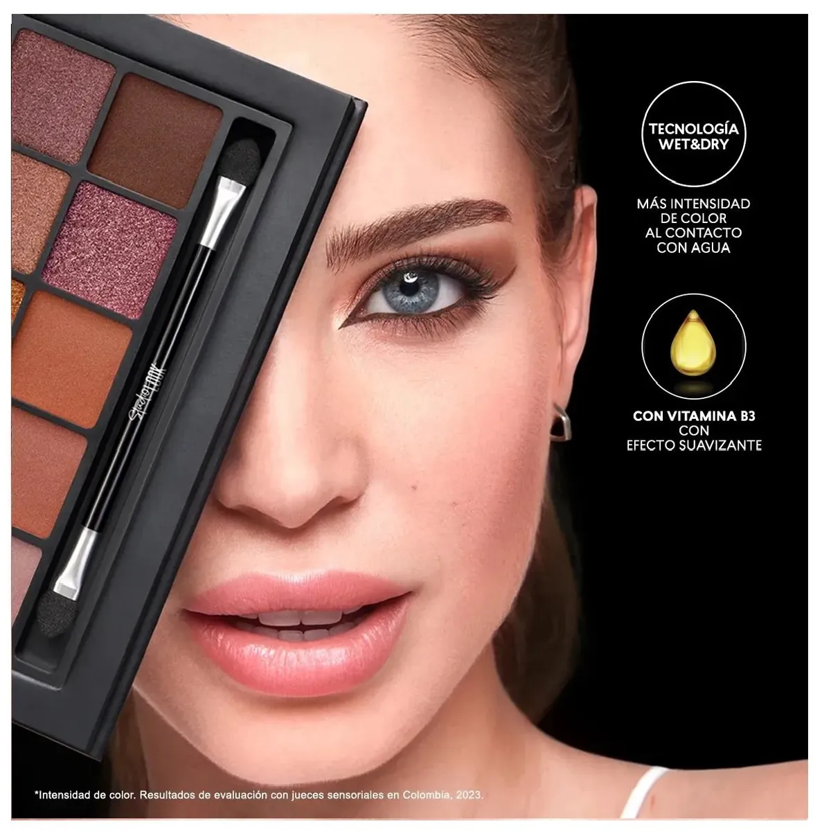 CYZONE - Paleta x 10 sombras Studio Look Desert Nude CYZONE