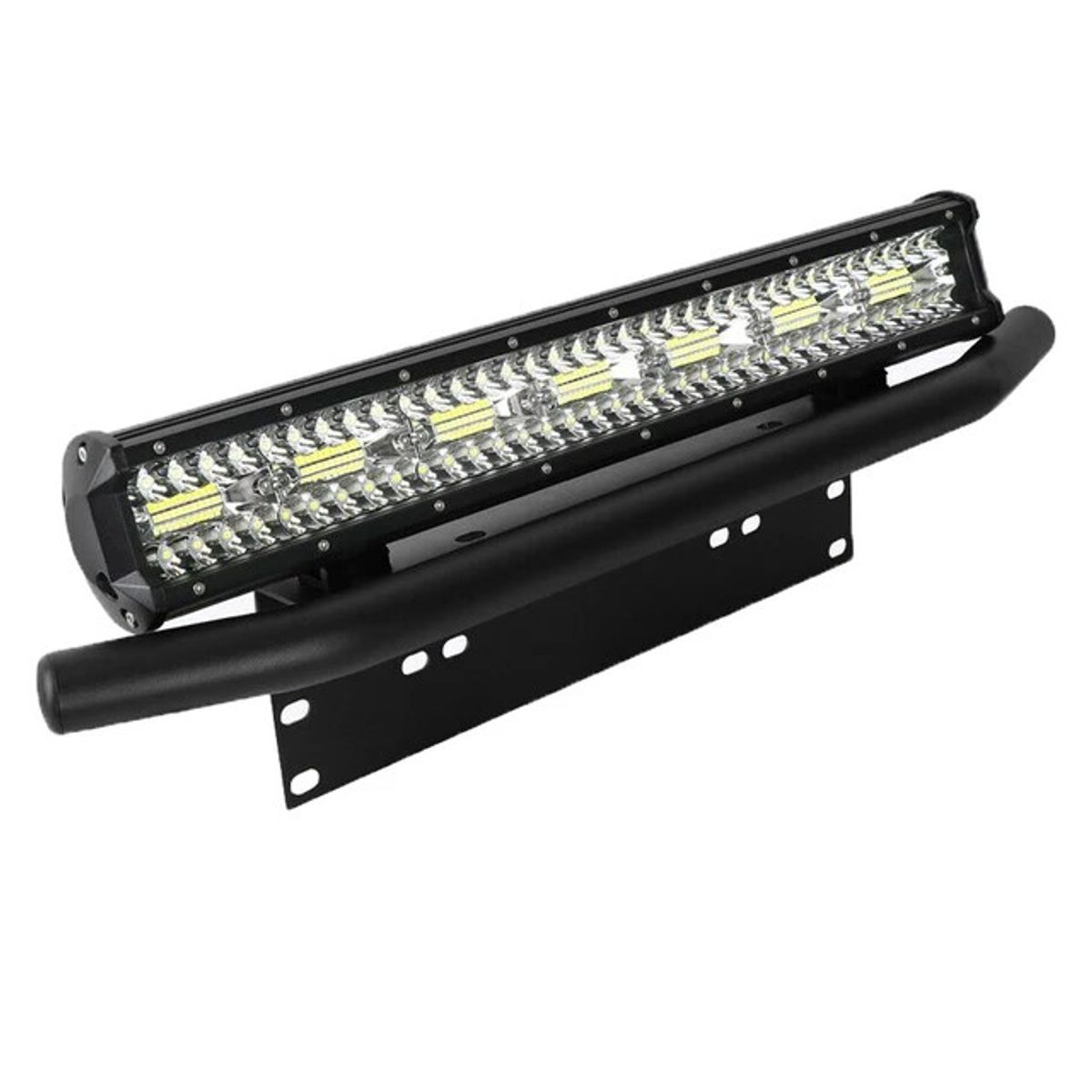 GENERICO - Combo Barra Led Blanco 4x4 42000lm 50cm +Rack