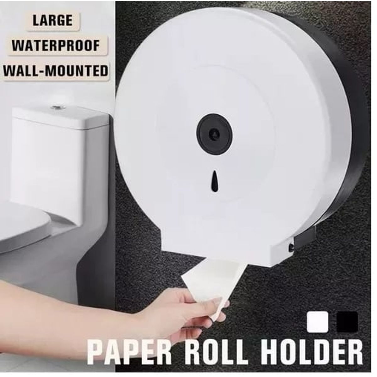 OEM - Dispensador de Papel Higiénico Color Blanco