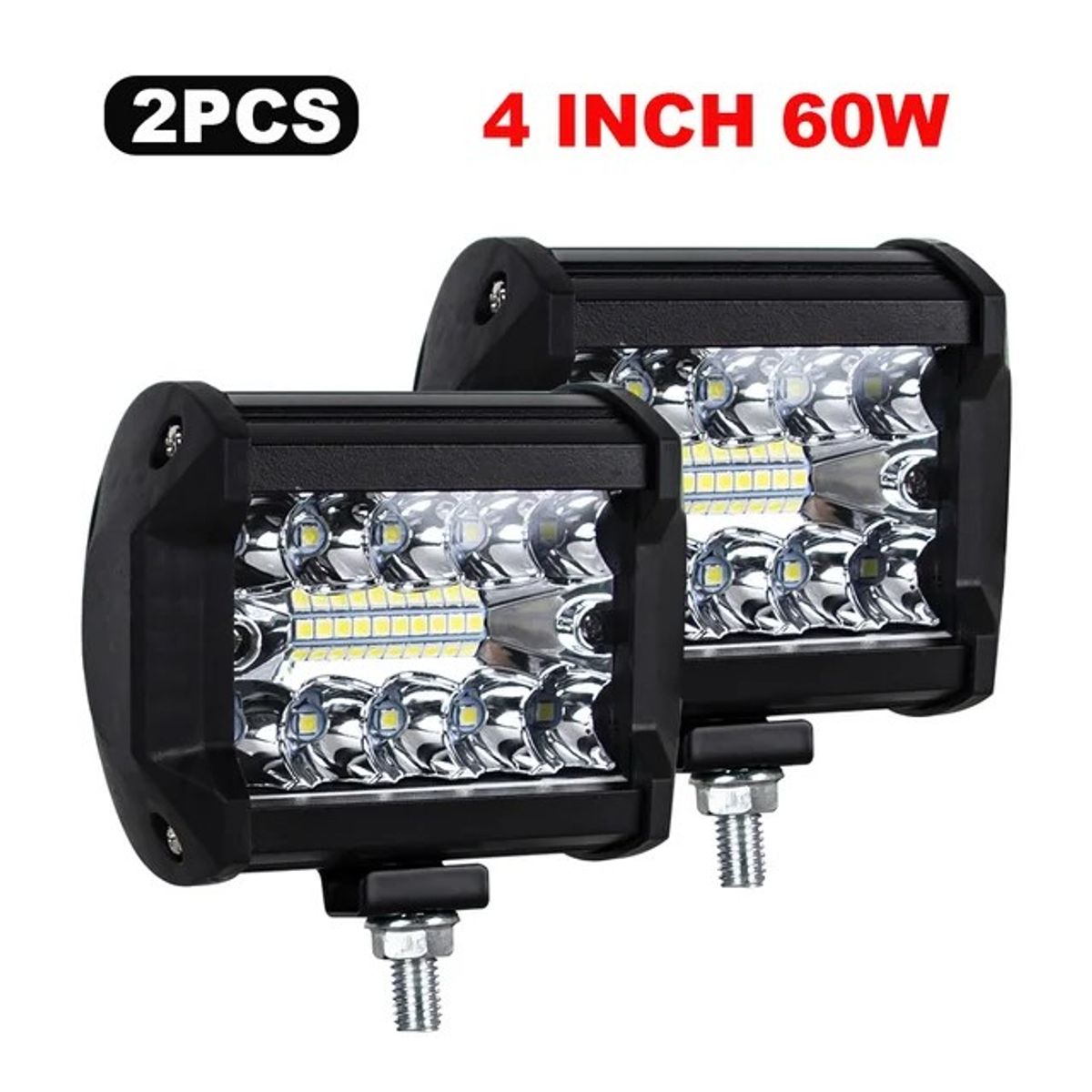 GENERICO - Combo Neblineros Csp Led 60w + Soporte