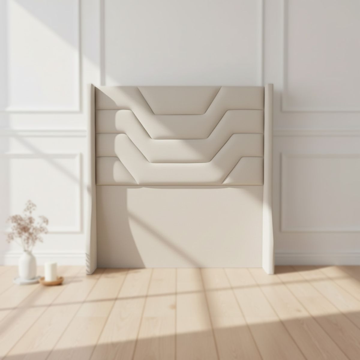 GENERICO - Cabecera Alta Cairo de 2 Plz - Color Beige