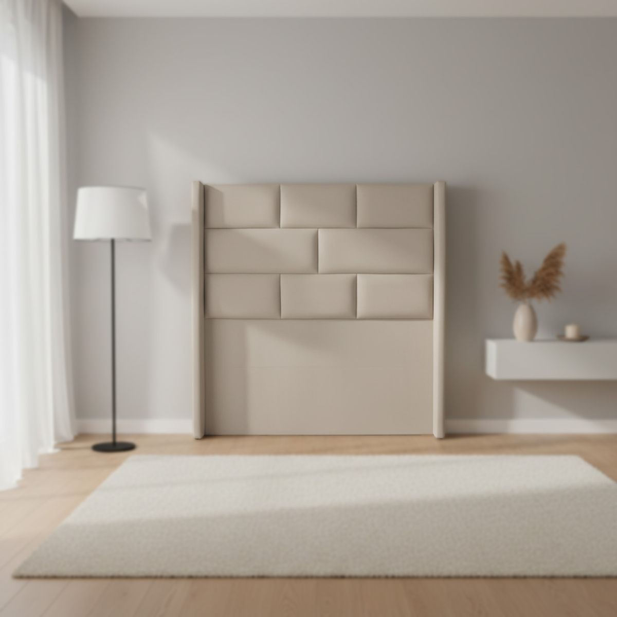 GENERICO - Cabecera Alta Cusco de 2 Plz - Color Beige