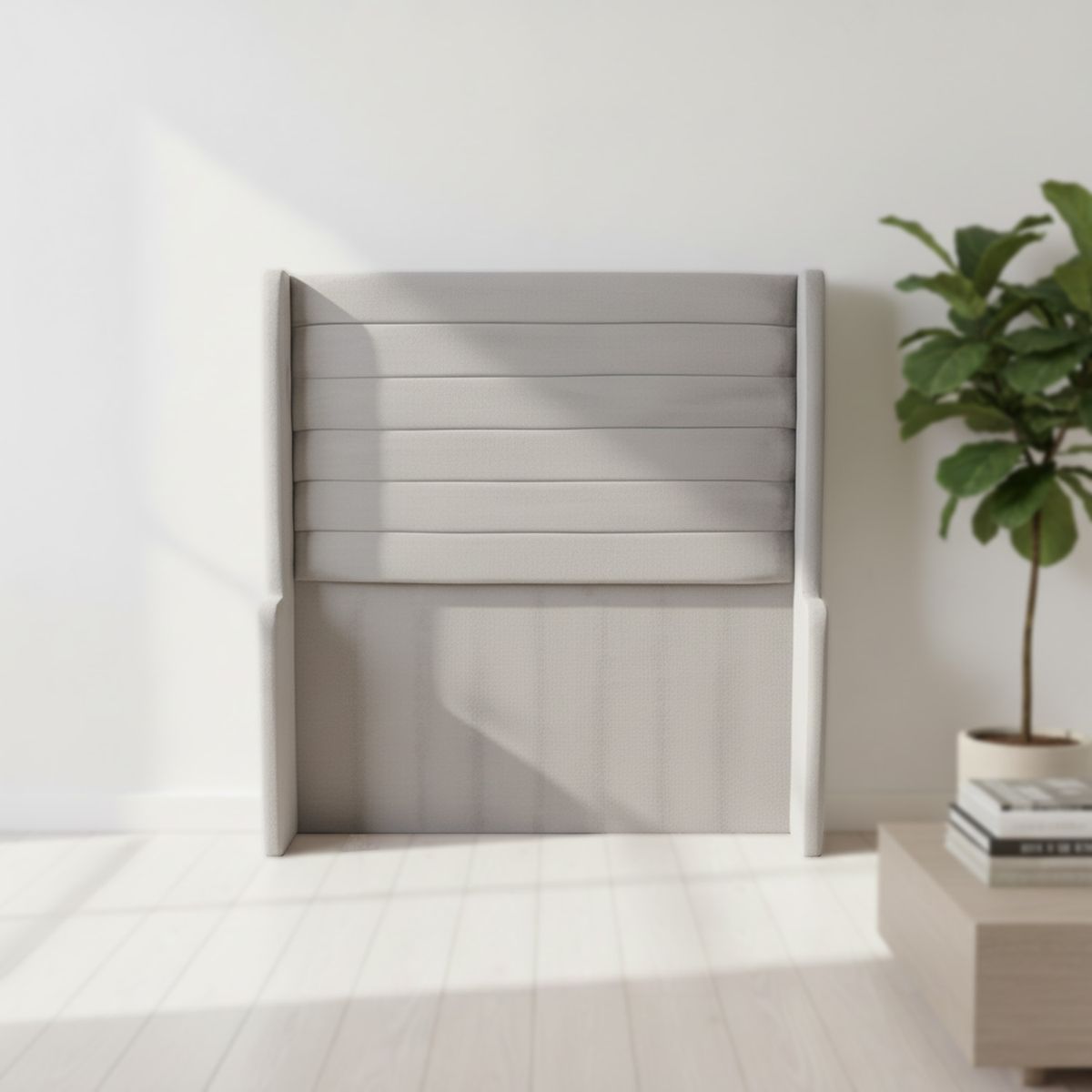 GENERICO - Cabecera Alta Niza de 2 Plz - Color Gris Claro