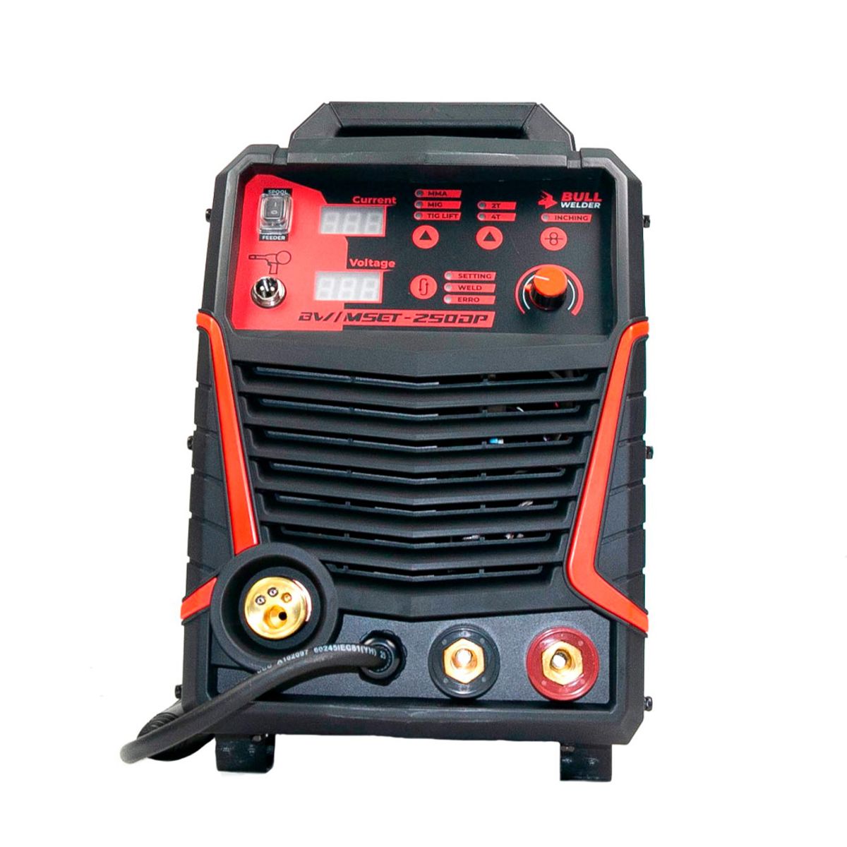 MARCA - Soldadora Inverter Bull Welder Mig-Mig Dp-Mma-Tig Lift 250A