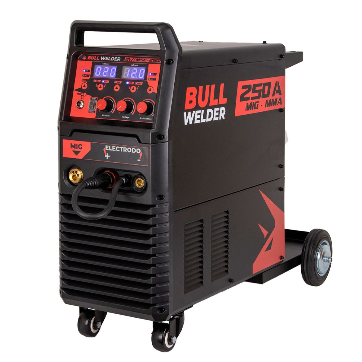 MARCA - Soldadora Inverter Bull Welder Mig-Mma-Spool Gun 250A