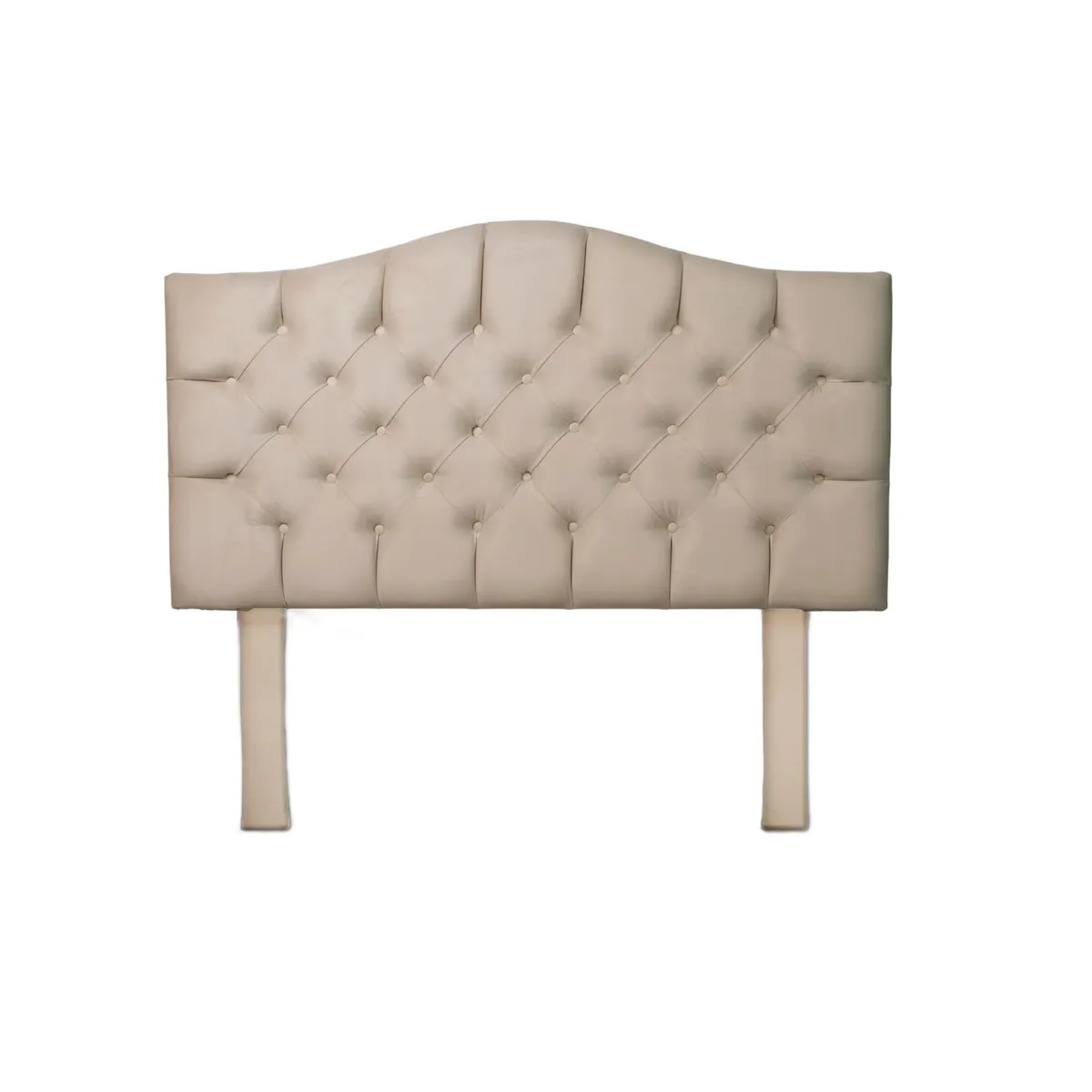 MUEBLES MACRUMO - Cabecera Alta Varsovia de 2 Plz - Color Beige
