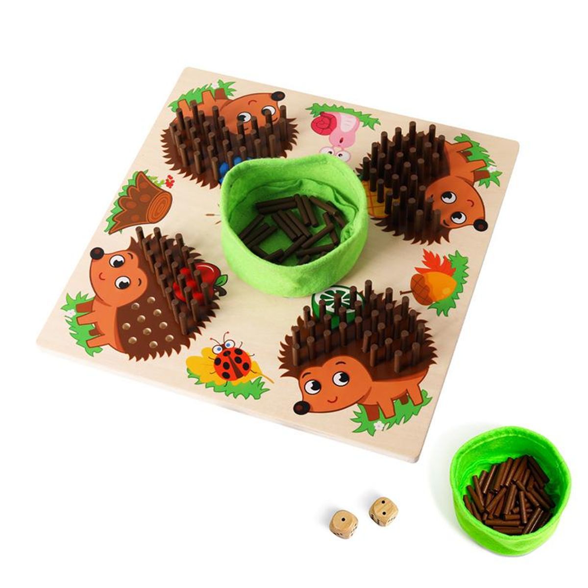 GENERICO - Tablero Didáctico de Erizos Juego de Mesa