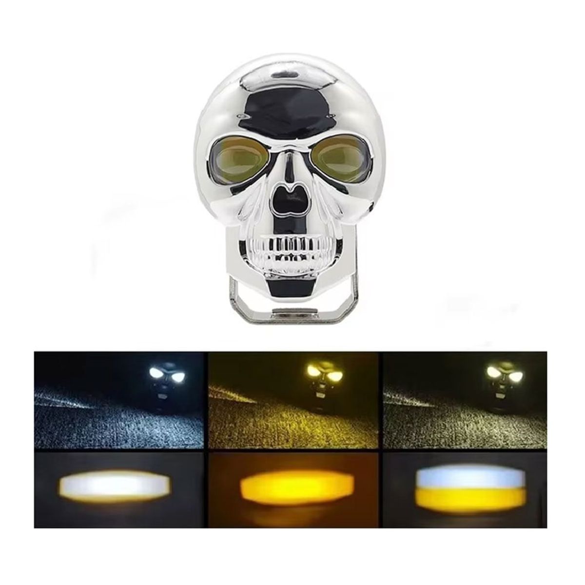 NAOEVO - Exploradora Led  Cromado CAT-10  Dual Color 6.000 LM