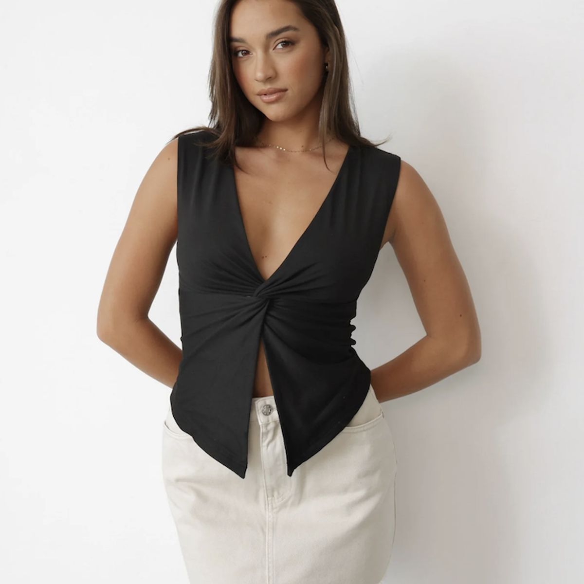 SOLARY - Blusa Cruzada Amelia