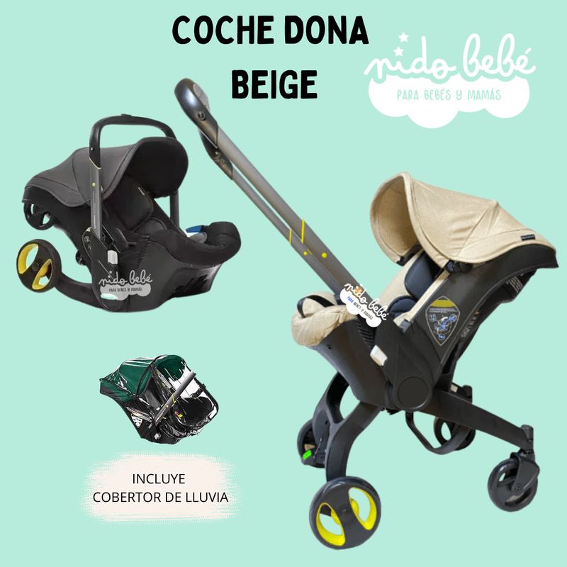 DONNA - Coche Portabebé 2 en 1 Donna KHAKI