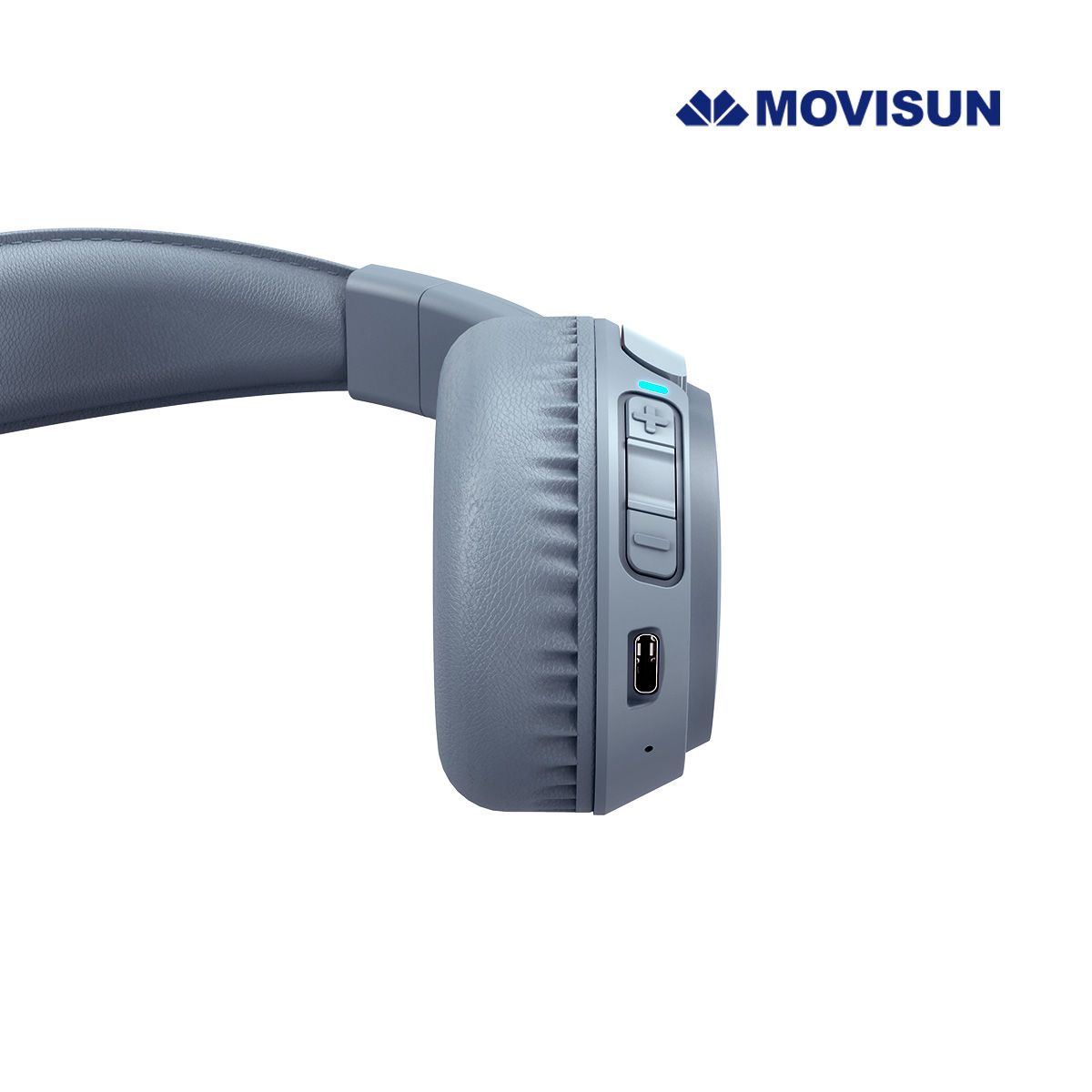 MOVISUN - Audífono Bluetooth MOVISUN URBAN ROCK GRIS