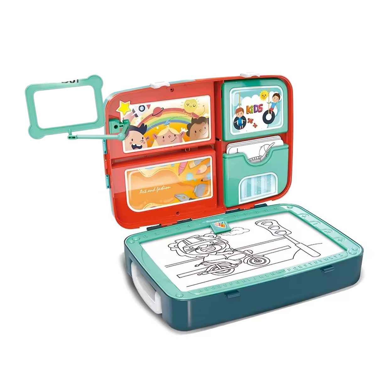 GENERICO - Maletín Multifuncional Didáctico + Pizarra Magnética