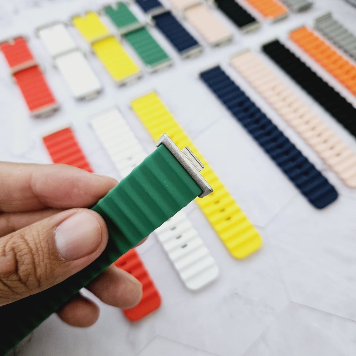 GENERICO - Correa Silicona Ocean para HUAWEI FIT 3 - Blanco