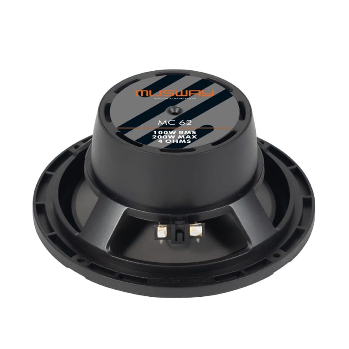 GENERICO - Parlantes coaxiales Musway 200watts - Mc62