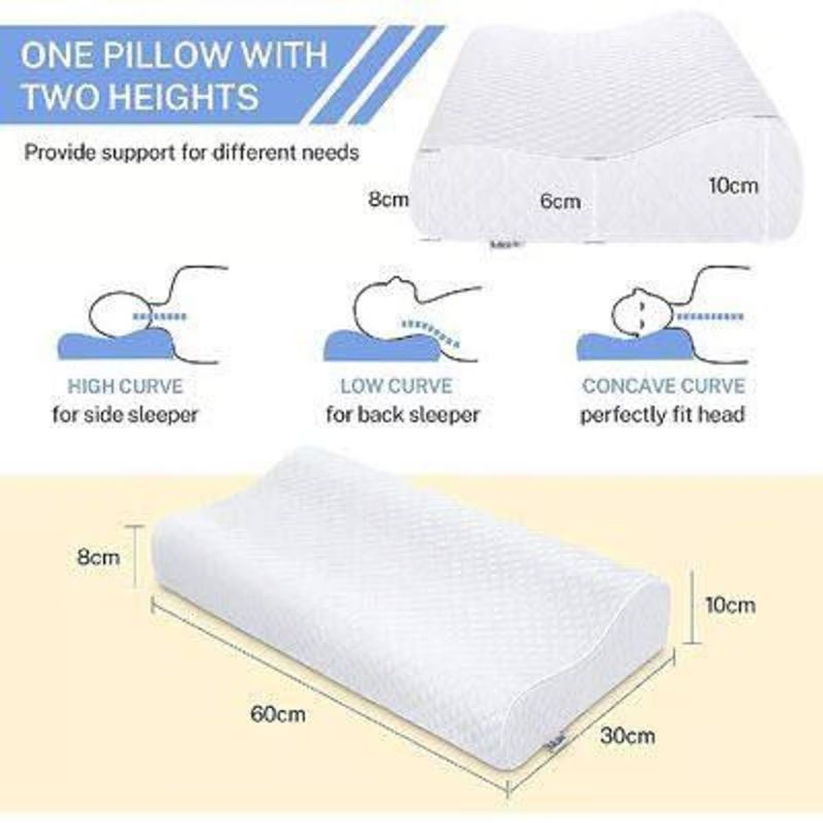 GENERICO - almohadas ortopedica