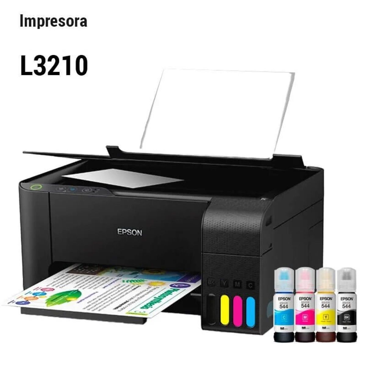 EPSON - Impresora Multifuncional Epson EcoTank L3210 USB