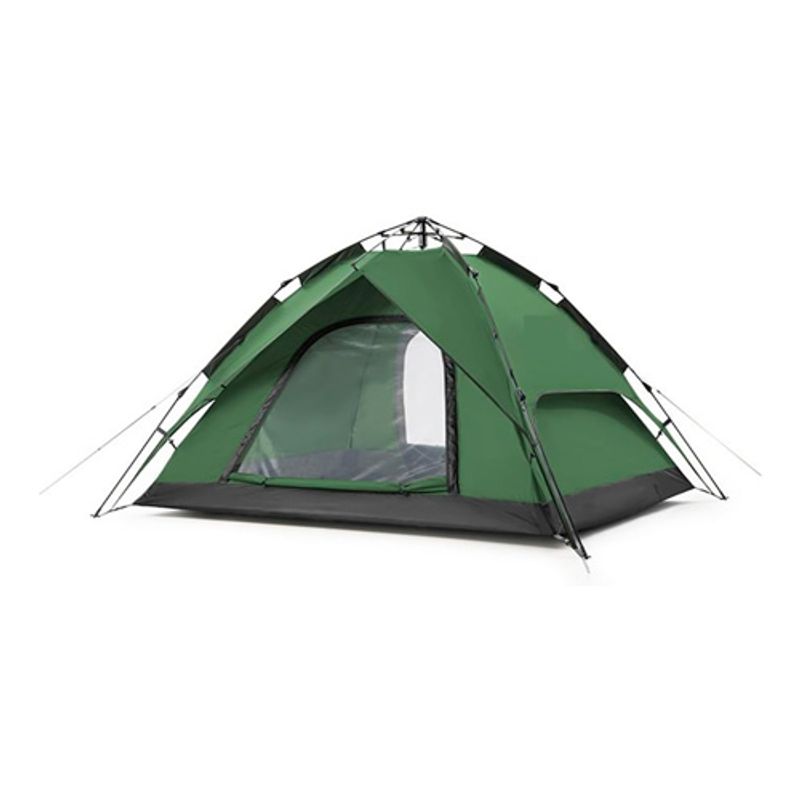 GENERICO - Carpa Para Camping 2 - 3 Personas Doble Puerta Impermeable