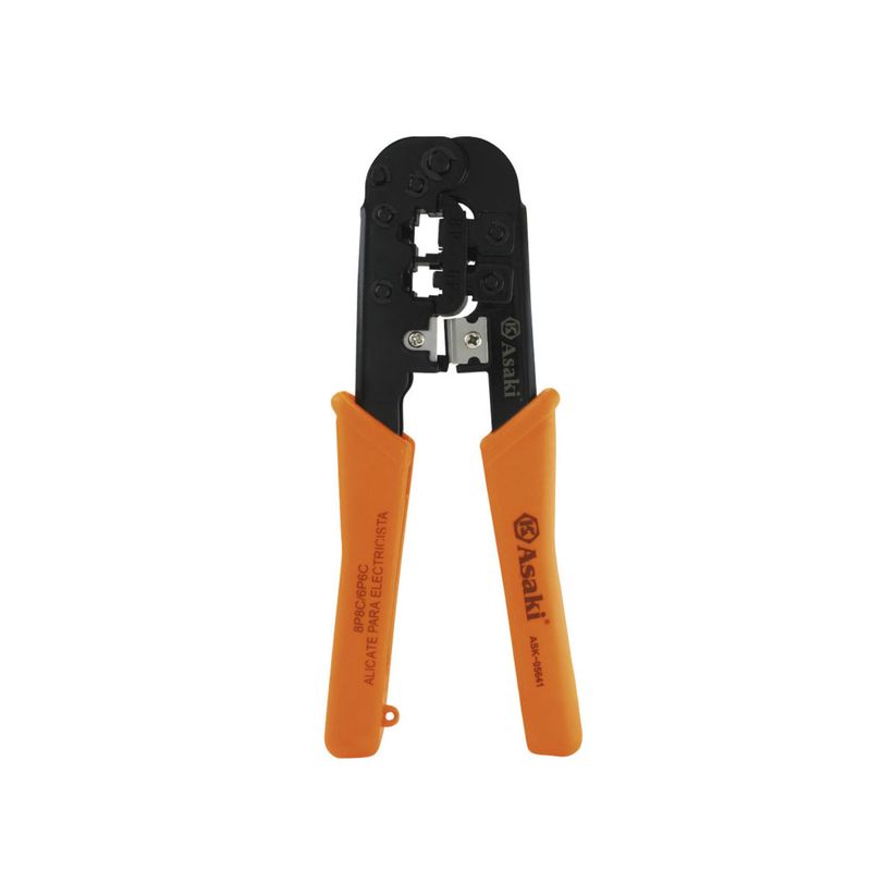 ASAKI - Alicate ponchador Pelacable 7Pulg PVC Asaki