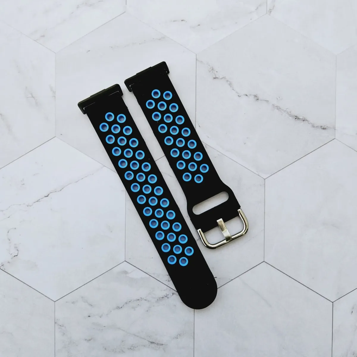 GENERICO - Correa Silicona Deport para HUAWEI FIT 3 - NCeleste