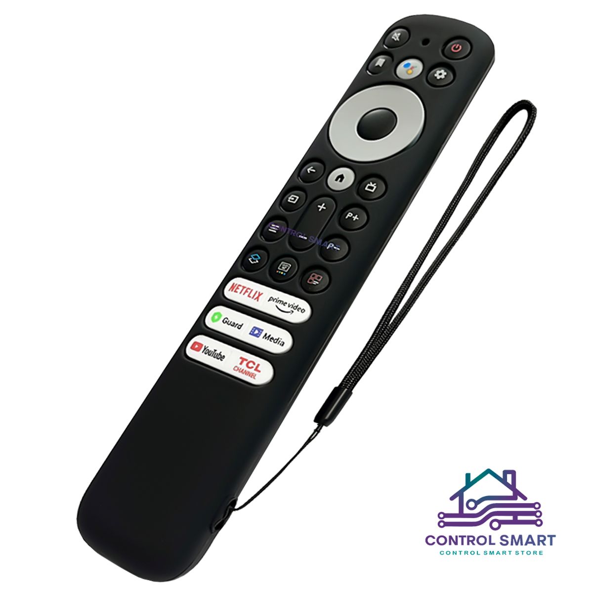 CASE - Funda Cerrada De Silicona Para Control Remoto TCL Tv RC902V