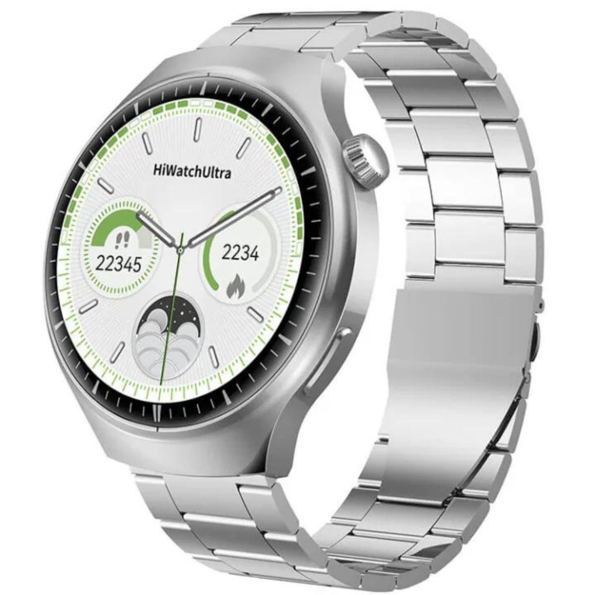 GENERICO - Smartwatch Watch 4 Pro Suit Plateado con 7 Correas Intercambiables