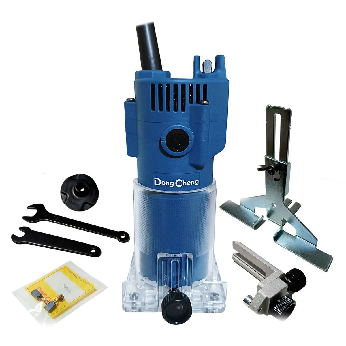 DONGCHENG - Ruteadora Fresadora Tupi de Mano Palma 1 /4″ DMP02-6 350W 30000rpm