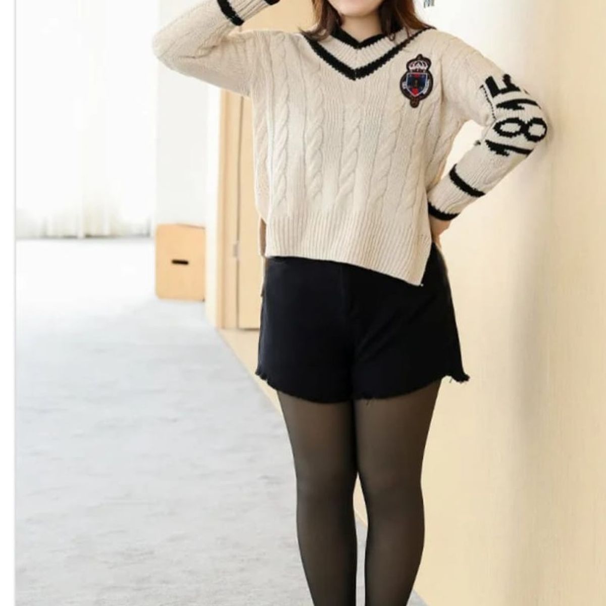 GENERICO - Panty medias Efecto Piel con Faja y Push UP