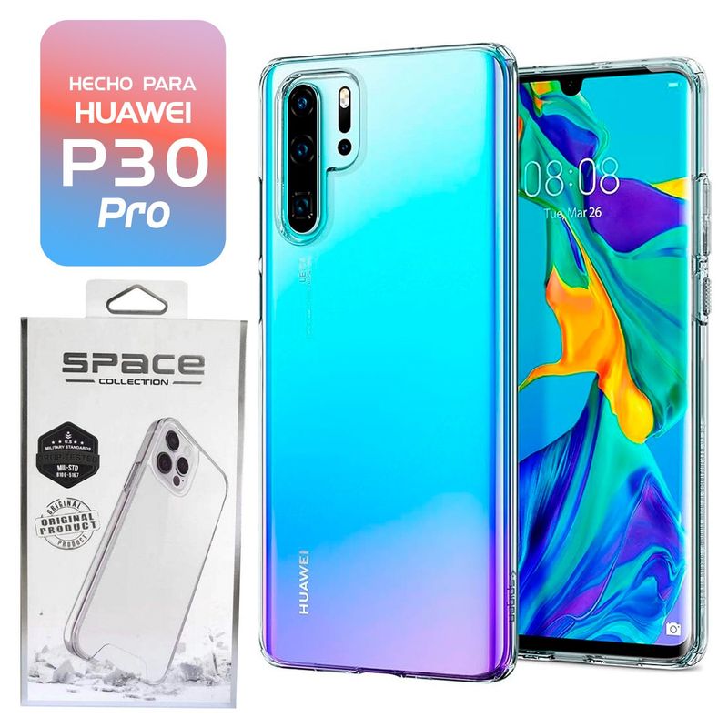 IMPORTADO MC - Space Case Transparente Huawei P30 Pro Funda Para celular